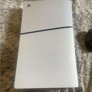 Sony PlayStation Console in Black and White